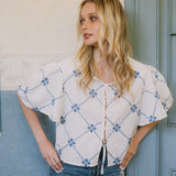 GENOVA WHITE BLOUSE
