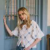 GENOVA WHITE BLOUSE