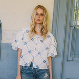GENOVA WHITE BLOUSE