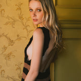 SORRENTO BROWN & BLACK DRESS