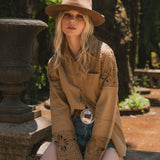 CERDENA BROWN BLOUSE