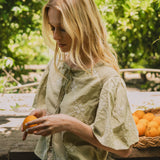 GENOVA GREEN BLOUSE